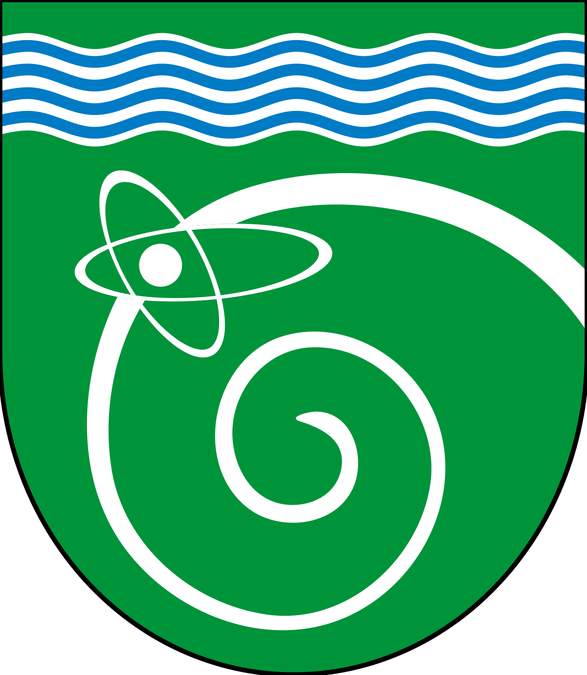 Герб города Протвино, где мы работаем